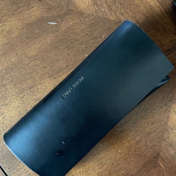 YSL Red Cat Eye Style Prescription Glasses - Picture 4 of 5